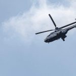 5 Fastest Helicopters in the World (Civilian, Military, Police) A Police helicopter flying quickly