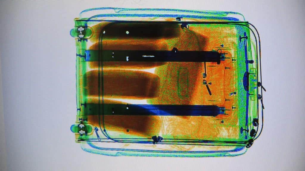 What Can Airport Scanners See In Your Luggage Executive Flyers   What Weed Looks Like On An Airport Scanner 