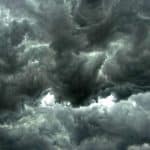 Very cloudy skies causing turbulence