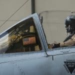 Here's How Hard it is to Become a Fighter Pilot in the Air Force A USAF fighter pilot sitting inside a plane